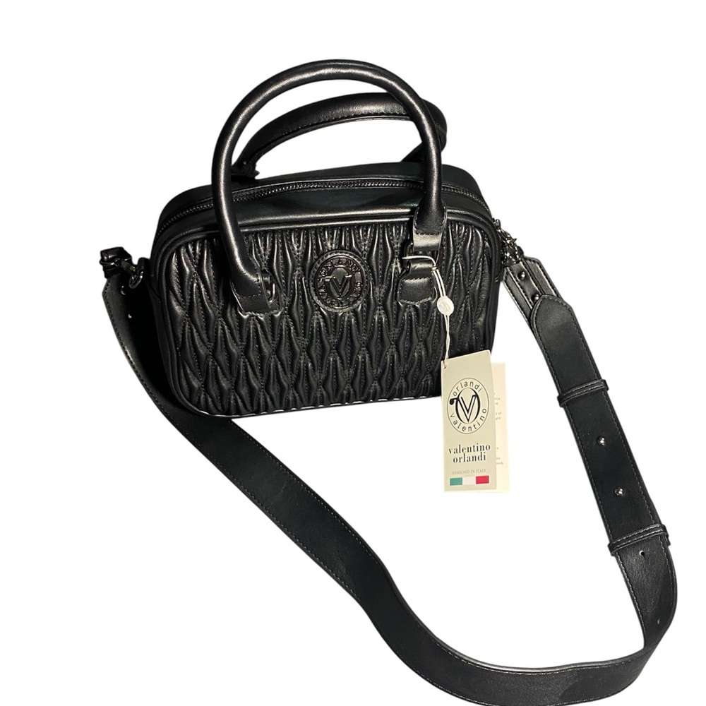 NWT Valentino Orlandi Black Crossbody Bag